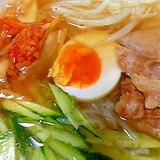 糖質制限ダイエットに！しらたきで韓国冷麺風！